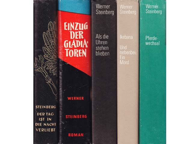 Büchersammlung "Werner Steinberg". 6 Titel. 