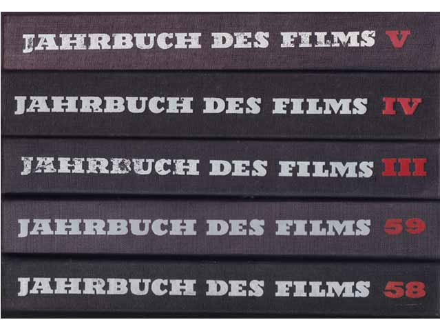 Jahrbuch des Films 1958, 1959, 1960, 1961 und 1962