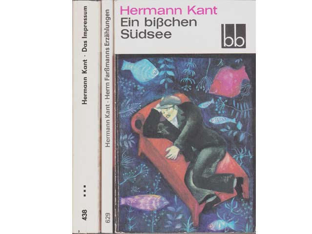 bb-Taschenbuchsammlung "Hermann Kant". 3 Titel. 