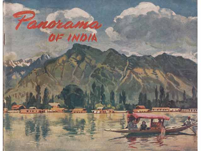 Panorama of India. Issued on behalf of The Tourist Traffic Branch. Ministry of Transport. 1954