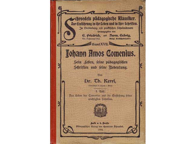 Büchersammlung "Johann Comenius". 3 Titel. 