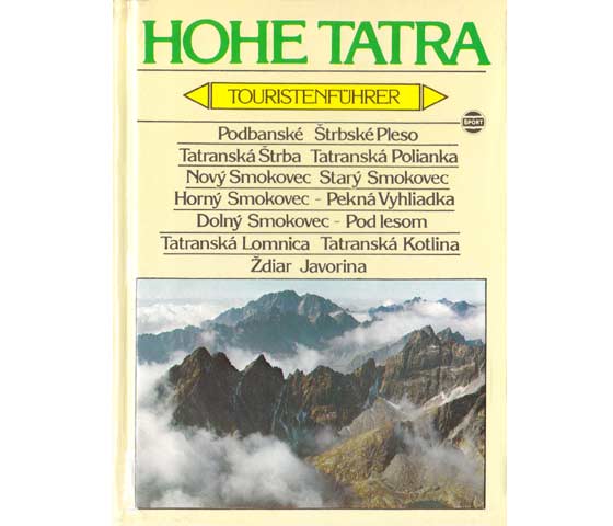 Konvolut "Hohe Tatra". 4 Titel. 