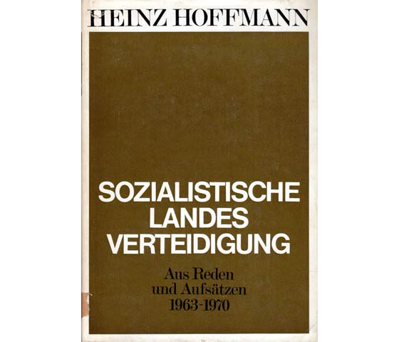 Büchersammlung "Sozialistische Landesverteidigung". 6 Titel. 