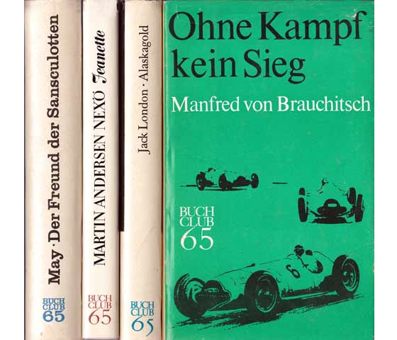 Büchersammlung "Buchclub 65". 4 Titel. 