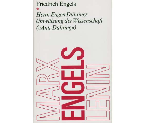 Herrn Eugen Dührings Umwälzung der Wissenschaft ("Anti-Dühring"). 26. Auflage