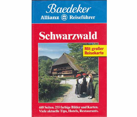 Schwarzwald. Baedeker Allianz Reiseführer. Mit großer Reisekarte. 1. Auflage