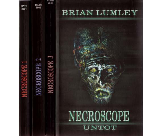 Büchersammlung „Brian Lumley“. 5 Titel. 