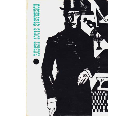 Robert Louis Stevenson: Isbrannoje, na angliskii jasyk (Ausgewählte Geschichten in englischer Sprache) „The pavillon on the links“, „The strange case of Dr. Jekyll and Mr. Hyde“ and other stories, Essays, poems. Um 1968