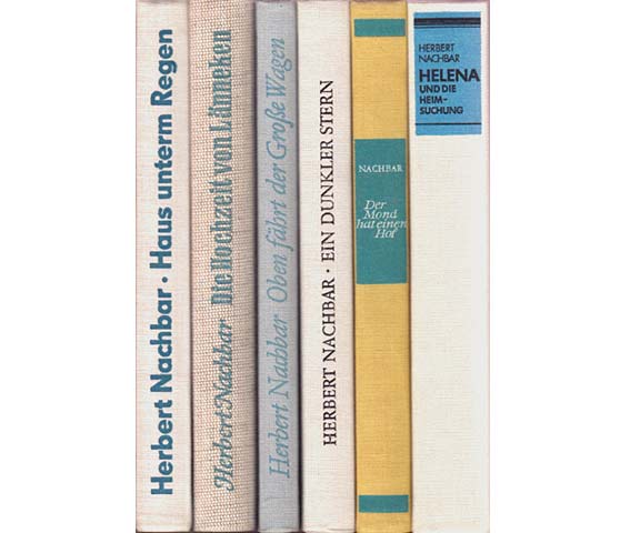Büchersammlung „Herbert Nachbar“. 6 Titel. 