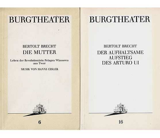 Burgtheater Wien. 2 Titel. 