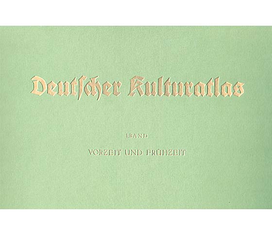 Deutscher Kulturatlas. 5 Bände (Mappen). Ca. 480 Blätter