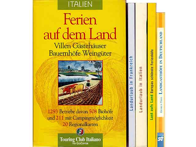 Büchersammlung „Ferien auf dem Lande“. 5 Titel. 