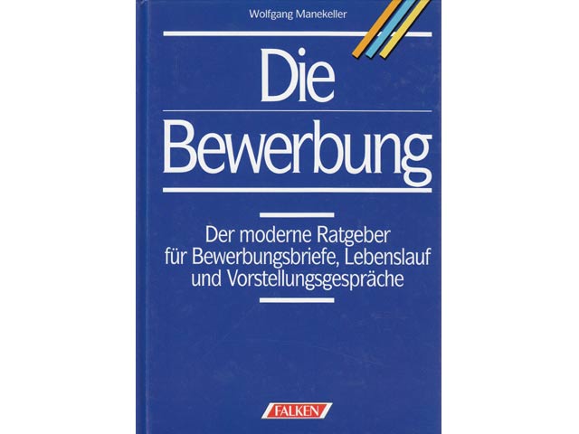 Büchersammlung "Die Bewerbung". 2 Titel. 