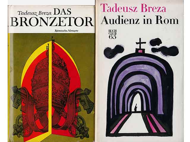 Büchersammlung "Tadeus Breza/Buchclub65". 2 Titel. 