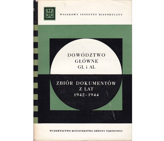 Büchersammlung „Befreiungskrieg Polens 1939-1945“. 5 Titel. 