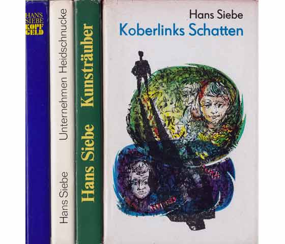 Büchersammlung "Hans Siebe". 4 Titel. 