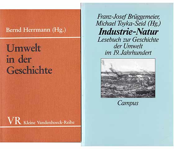 Büchersammlung "Umweltgeschichte". 2 Titel. 