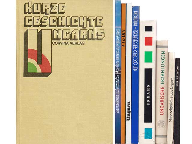 Büchersammlung „Ungarn“. 14 Titel. 