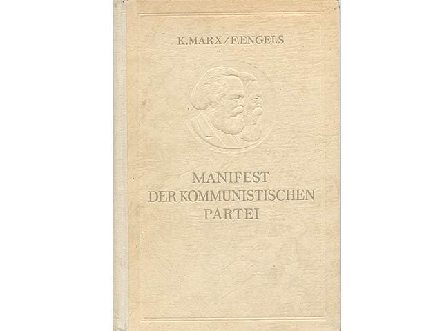 Konvolut „Kommunistisches Manifest/Sammlung verschiedener Ausgaben“. 5 Titel. 