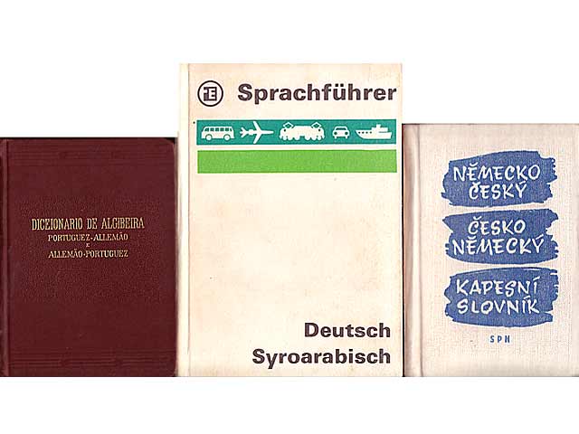 Sammlung "Spezial-Wörterbücher". 5 Titel. 