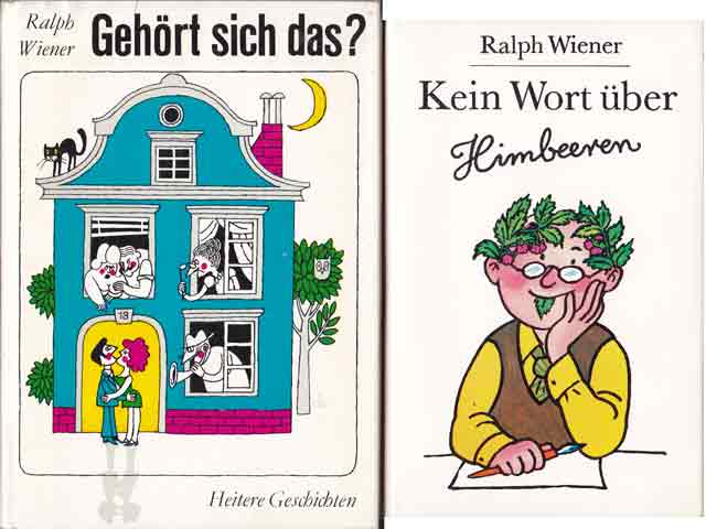 Büchersammlung "Ralph Wiener". 2 Titel. 