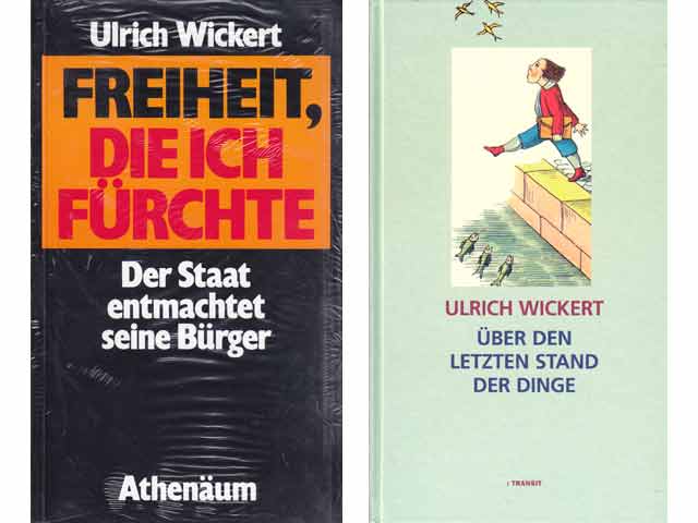 Büchersammlung "Ulrich Wickert". 3 Titel. 