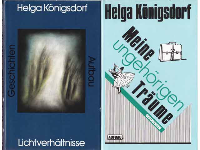 Konvolut „Helga Königsdorf“. 4 Titel. 