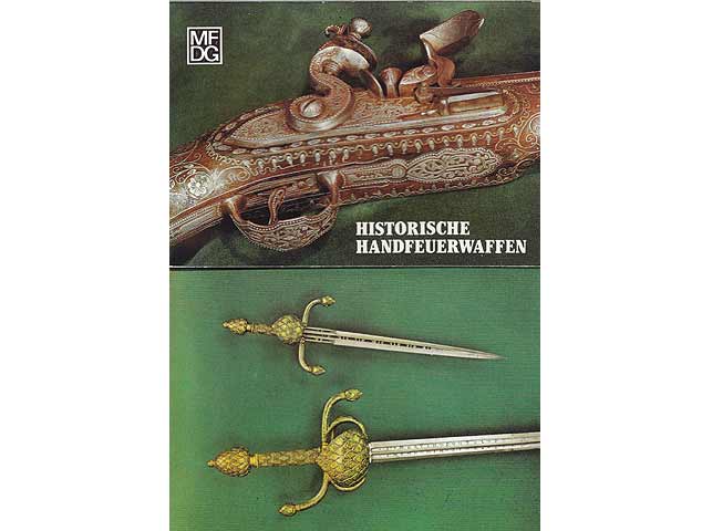 Sammlung Bildpostkarten "Historische Waffen". 3 Titel. 