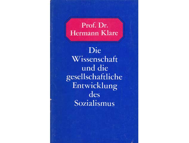 Konvolut „Prof. Dr. Hermann Klare“. 3 Titel. 