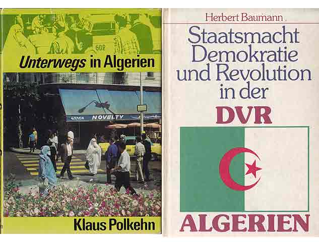 Büchersammlung "Algerien". 5 Titel. 