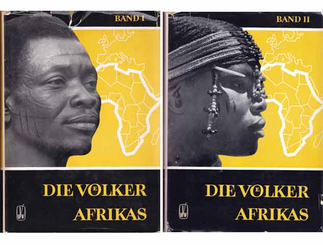 Die Völker Afrikas. Ihre Vergangenheit und Gegenwart. Übersetzung aus dem Russischen. Band I und Band II