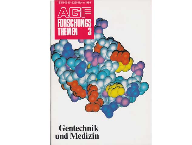 Zeitschriften "AGF-Forschungsthemen. Hrsg. Arbeitsgemeinschaft der Großforschungseinrichtungen". 10 Hefte. 