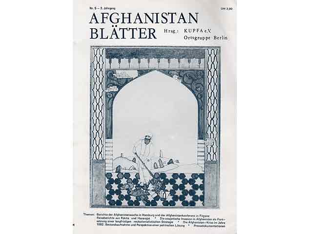 Konvolut „Afghanistan“. 16 Titel. 