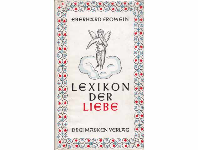 Lexikon der Liebe. Überschriften. Einband und Umschlag zeichnete Vera Robbers. 17. Tausend
