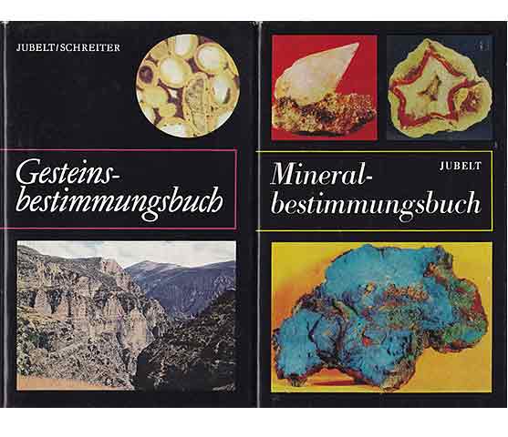 Büchersammlung „Gesteine, Minerale, Edelsteine“. 5 Titel. 