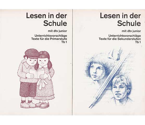Büchersammlung "Lesen in der Schule mit dtv junior". 2 Titel. 