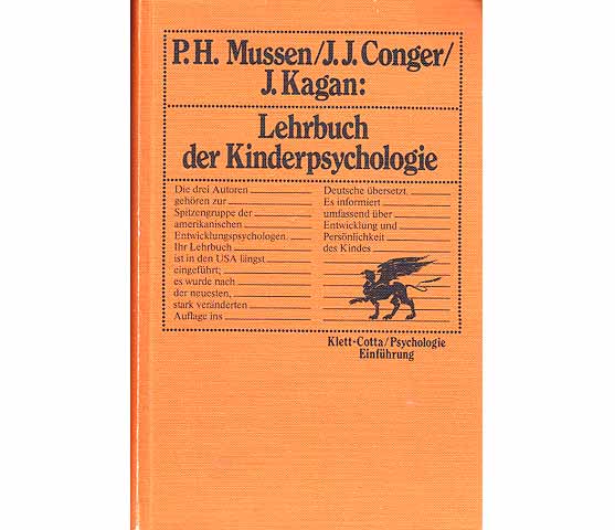 Büchersammlung "Kinderpsychologie". 7 Titel. 