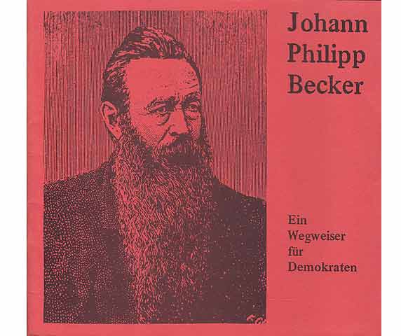 Konvolut "Johann Philipp Becker". 2 Titel. 