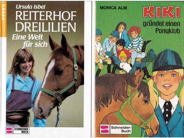 Büchersammlung "Pferdegeschichten". 7 Titel. 