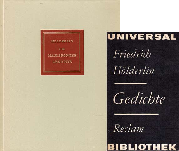 Konvolut „Friedrich Hölderlin“. 5 Titel. 