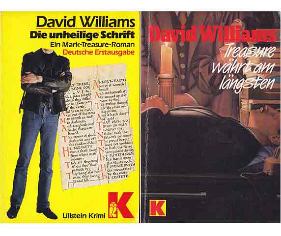 Büchersammlung "David Williams/Ullstein Krimi". 2 Titel. 