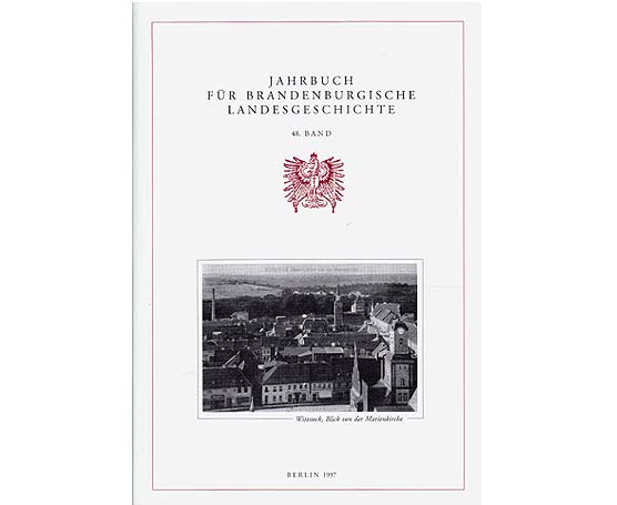 Sammlung "Jahrbuch für Brandenburgische Landesgeschichte". 11 Titel. 