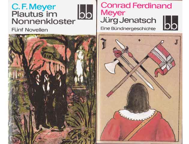 Konvolut "Conrad Ferdinand Meyer". 3 Titel. 