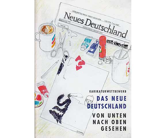 Konvolut "Zeitung Neues Deutschland/Geschichte". 8 Titel. 
