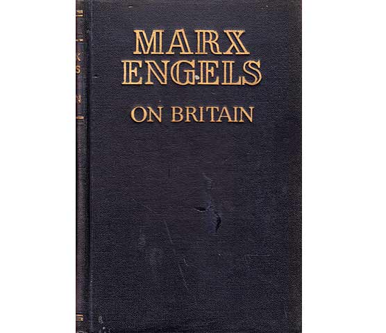 Karl Marx und Friedrich Engels in englischer Sprache. 5 Titel. 