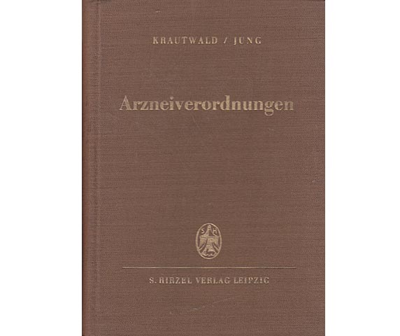 Büchersammlung "Arzneiverordnungen". 4 Titel. 