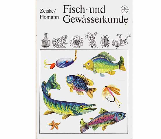 Büchersammlung "Fischkunde, Angeln". 9 Titel. 