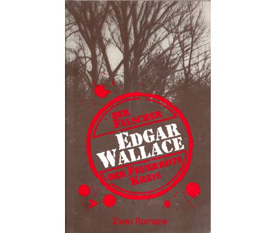 Büchersammlung "Edgar Wallace". 4 Titel. 