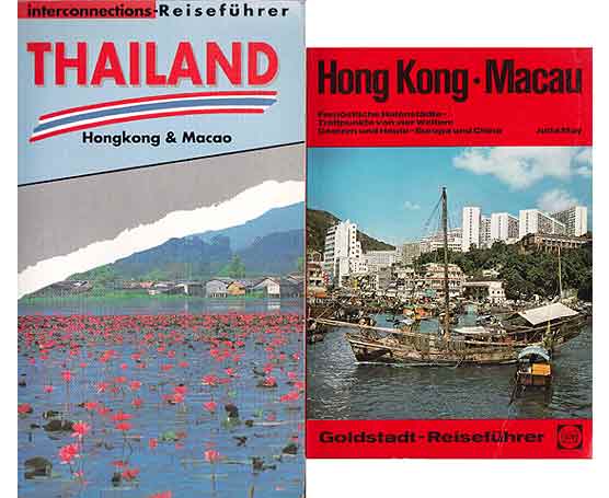 Reiseliteratur "Thailand, Hongkong & Macao". 3 Titel. 