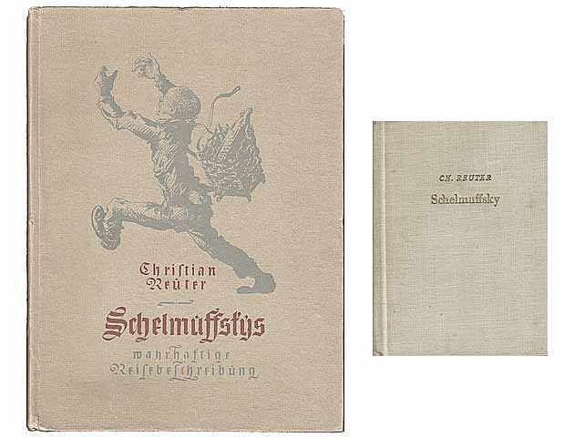 Konvolut "Schelmuffskys Reisen". 3 Titel. 